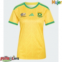 Camiseta Sudáfrica Primera Equipación para mujer Mundial 2026 manga corta
